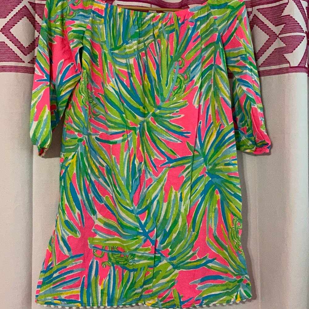 Lilly P off the shoulder dress